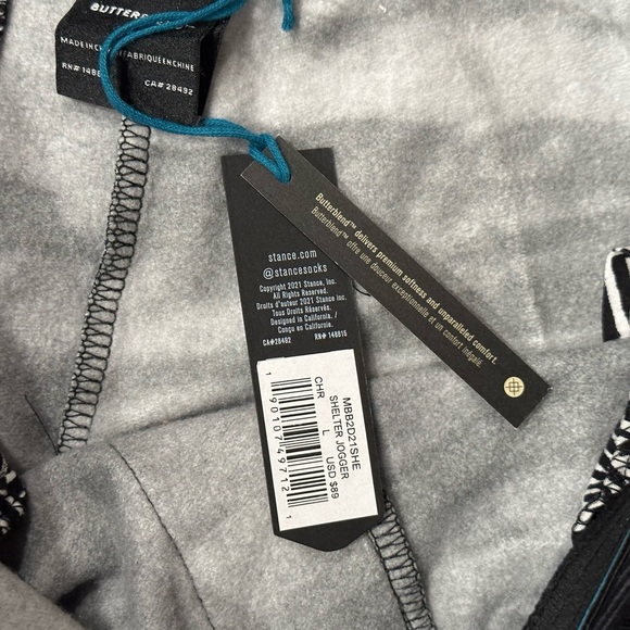 Stance Shelter Jogger with Butter Blend Charcoal Size L Large New with Tags - Picture 6 of 13